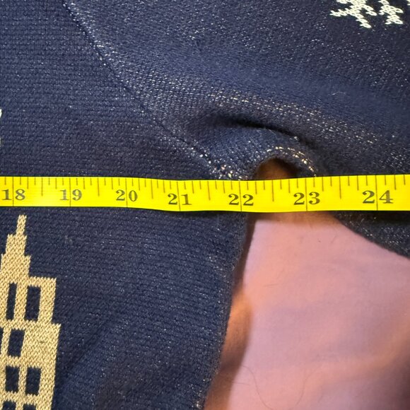 Jones NY Kasper Group holiday city girl walking dachshund dog sweater NWT size M - Picture 6 of 14